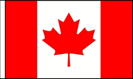 Canada Table Flags